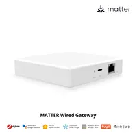 Matter Protokolü Tuya Akıllı Ev Zigbee Ağ Geçidi Thread Protokolü Uygulama Uzaktan Kumandalı Kablolu Akıllı Ağ Geçidi Tip-C Güç Kaynağı Dış Mekan Bilgisayarı