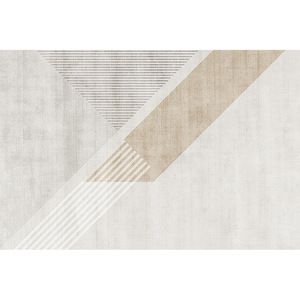 Alfombra Moderna de Lujo con Diseño Rectangular a Rayas, Antideslizante, para Sala de Estar, Dormitorio o Estudio, Nuevo Diseño 2026 - Product Image 5