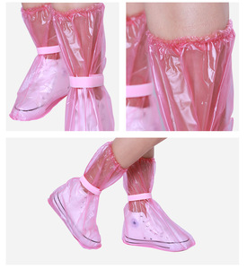 Protetores de Sapatos Descartáveis Antiderrapantes, Impermeáveis e Reforçados, Capas Longas de Plástico para Botas de Chuva para Homens e Mulheres - Product Image 4