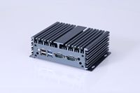 Mini-ordinateur industriel sans ventilateur HVAEIPC Intel Celeron N100/i3, SSD DDR4, 4 cœurs, double LAN, port série, contrôle d'automatisation, 64 Go