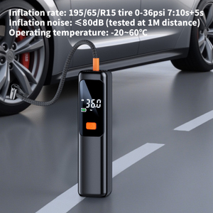 Rechargeable Numérique <span class=keywords><strong>Automatique</strong></span> Mini Smart Vélo Vélo Voiture Sans Fil Gonfleur de Pneu Compresseur d'Air Pompes Électriques - Product Image 3