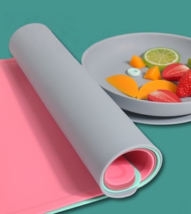 Tapis <span class=keywords><strong>de</strong></span> cuisson et <span class=keywords><strong>de</strong></span> coloriage en silicone réutilisable, pliable, lavable, personnalisé, antiadhésif et résistant à la chaleur pour bébé, vente en gros - Product Image 6