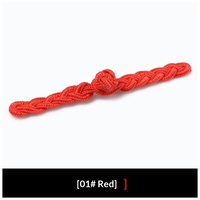 Boutons chinois faits à la main en nylon, fermoirs pour cheongsam, boutons en forme de feuille, classiques, écologiques, traditionnels pour costume Tang