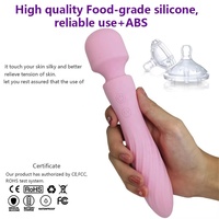 Vibrations stab Doppelkopf vibrator 10 Frequenz Doppelkopf Vibration Kitzler Stimulator Boxed Massage Stick für Frauen