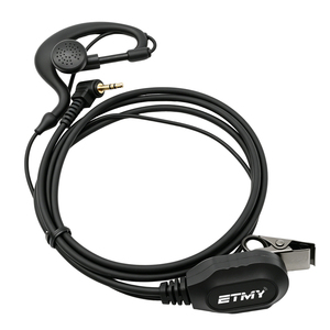 ชุดหูฟังแบบเกี่ยวหูรุ่นใหม่แบบ Single Pin G Style พร้อมปุ่ม PTT สำหรับวิทยุสื่อสาร T82 Extreme T80 สำหรับกิจกรรมกลางแจ้ง - Product Image 1