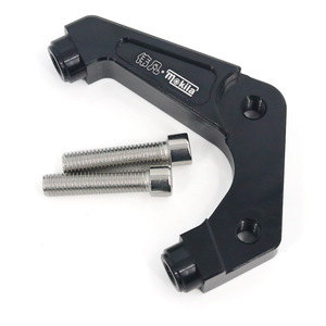 Adaptateur de frein à étrier fixe Weifan en alliage d'aluminium pour mise à niveau du frein avant de moto - Product Image 2