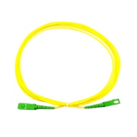 Câble de raccordement à fibre optique monomode SC-SC G657a2 FTTH du fabricant, câblage structuré et cordons de brassage à fibre optique