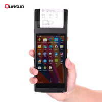 Máquina de terminal de mano Original, impresora térmica de huella digital gprs, dispositivo de pago de teléfono móvil android