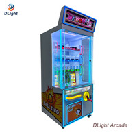 Machine de jeu d'arcade de basket-ball Ball King, à monnayeur, avec écran LCD et système de rédemption de prix