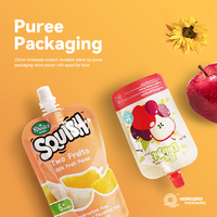 Sac d'emballage alimentaire de boisson de jus réutilisable personnalisé/sac de poche de bec verseur de Stand-up de liquide