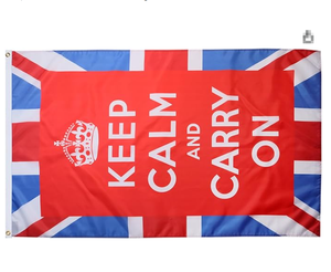 Bandiera Sportiva Inglese per Calcio, I Love London, Bandiere per Tifosi 5x3FT, per Eventi all'Aperto, Giardino, Decorazione Campi Sportivi - Product Image 6