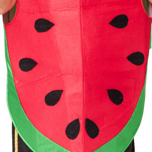 Disfraz de cosplay de sandía, unisex, talla para adultos, fibra de poliéster, para fiesta de Halloween, disfraz para actuación - Product Image 3
