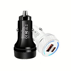 ที่ชาร์จในรถยนต์แบบเร็วพิเศษ QC3.0 PD30W A+C อะแดปเตอร์จ่ายไฟ 60W สำหรับ iPhone, Huawei และ Samsung - Product Image 1