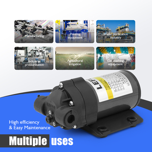 Sertifikasi LEFOO CE NSF 12vdc 600 GPD pompa booster osmosis terbalik pompa booster filter ro untuk pemurni air ro dingin panas - Product Image 6