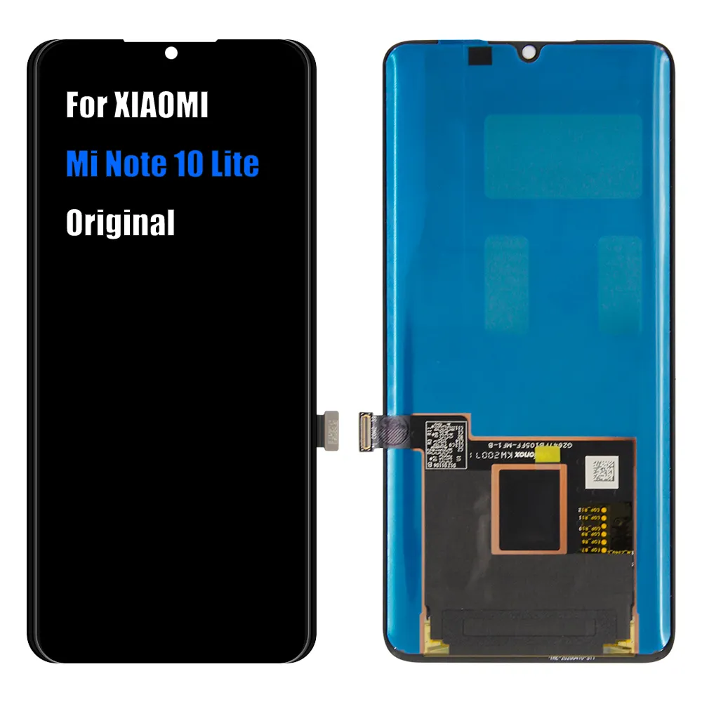 6.47" Original Display For Xiaomi For Mi Note 10 Lite LCD Touch Screen Digitizer Assembly For Xiaomi Mi Note 10 Lite lcd