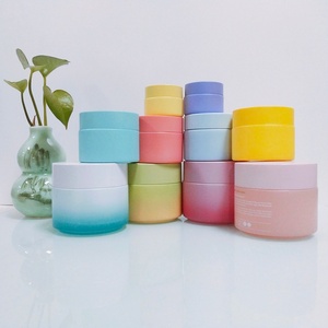 Ensemble de contenants vides pour soins de la peau personnalisés de 50 g, 50, 100, 120 ml, flacons et pots colorés pour les soins capillaires - Product Image 5