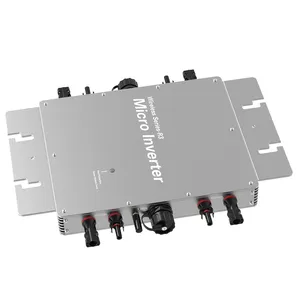 Izgara Güneş Mikro Invertör WVC-1200W sinüs dalga mini invertör