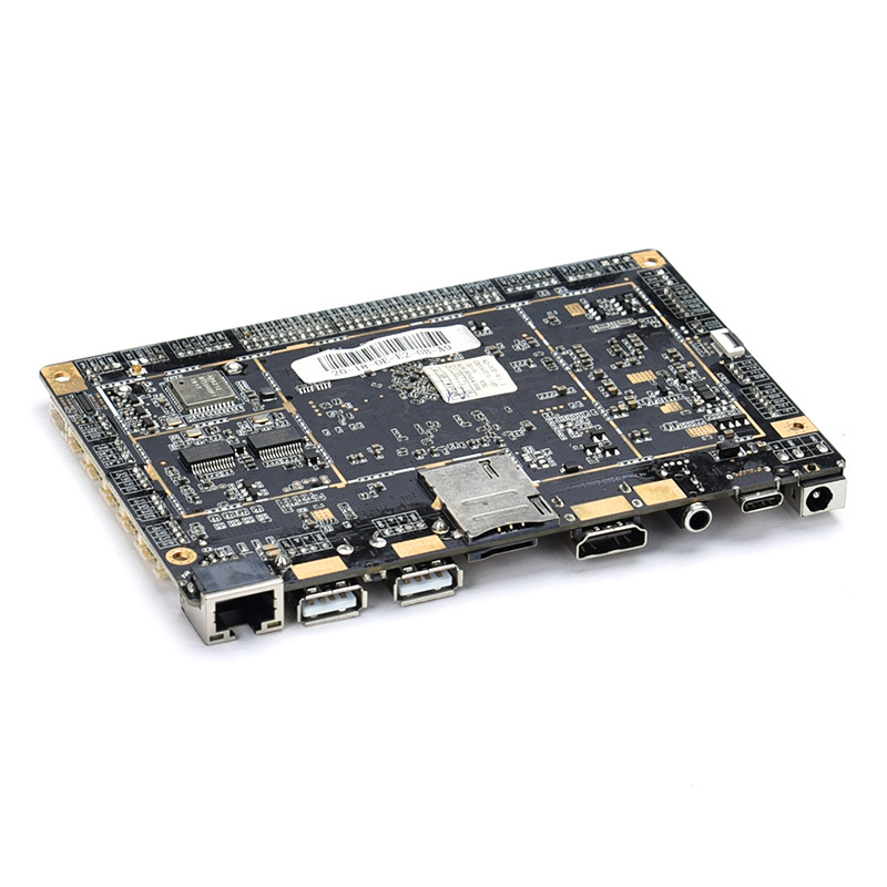 -core Android integrado Junta LVDS EDP 4G LTE Ethernet Industrial Control de la publicidad de la placa base para digital quiosco