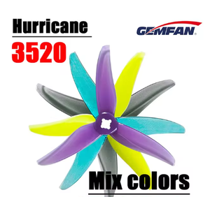 Gemfan Hurricane 3520 <span class=keywords><strong>3</strong></span>.5Inch <span class=keywords><strong>3</strong></span>-Blade PC Cánh Quạt Cho FPV 1806 / 2004 Động Cơ Không Chổi Than Tự Do 3Inch Cinewhoop Drone - Product Image 6