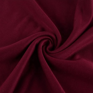 Textil de China de punto de trama rojo oscuro <span class=keywords><strong>tinte</strong></span> 100% poliéster tela del paño de terry para ropa deportiva - Product Image 1