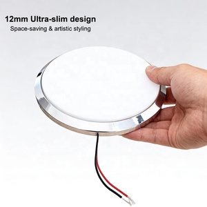 Lumières intérieures pour <span class=keywords><strong>camping</strong></span>-<span class=keywords><strong>car</strong></span> <span class=keywords><strong>12V</strong></span> 24V, lumière de <span class=keywords><strong>camping</strong></span>-<span class=keywords><strong>car</strong></span> de 2,76 pouces, montage en surface, lumière <span class=keywords><strong>LED</strong></span> de plafond pour fourgonnette, <span class=keywords><strong>camping</strong></span>-<span class=keywords><strong>car</strong></span>, remorque, sans <span class=keywords><strong>interrupteur</strong></span> - Product Image 4
