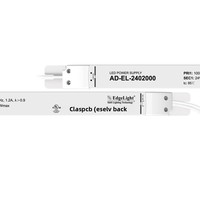 Alimentation LED 24V 200W ultra-mince en forme de bande, source de tension constante, pour boîte lumineuse, adaptateur intégré, publicité