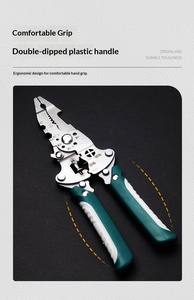 Wholesale Foldable Industrial Grade <b>Wire</b> Stripper Design Multi-function Nickel-Chromium Stainless Steel Hand <b>Tool</b> - Product Image 2