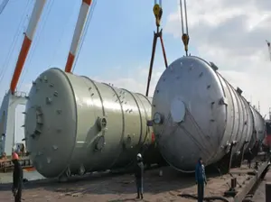 Réservoir d'eau Frp de coquille de navire à haute pression de fabrication professionnelle de bon prix