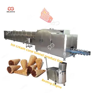 Crisp Sugar chocolate fill Machine A Cone Supplier Automatic Ice Cream Cone Machine