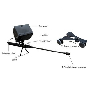 Sistema de Inspección de Vehículos UVIS04 <span class=keywords><strong>UVIS</strong></span> 1080P HD Mini con Cámara, Monitor LCD de 4.3 Pulgadas, 16 Lámparas LED, Ruedas Omnidireccionales de 5MP - Product Image 2