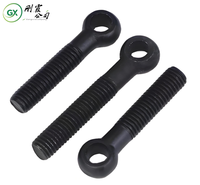Boulon à œil M6*70 en acier au carbone de haute qualité, également connu sous le nom de boulon à œil de poisson ou de boulon de levage