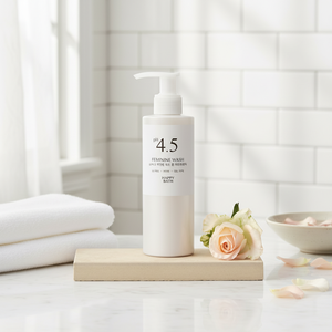 Happy Bath PH4.5 Gel ligeramente ácido Limpiador Femenino 200 g Fragancia íntima perfumada con rosas - Product Image 3