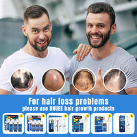 BUNEE Meilleurs traitements pour la croissance des cheveux, collagène, biotine, mousse pour la croissance des cheveux, huile, sérum