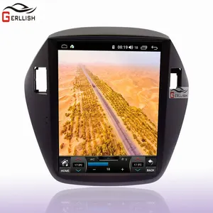 10.4 "Tesla tarzı android araba radyo stereo multimedya dvd OYNATICI Hyundai IX35 Tucson 2010-2016 gps navigasyon