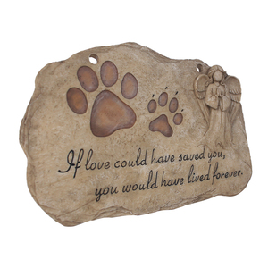Paw Prints Pet <strong>Dog</strong> <strong>Memorial</strong> <strong>Stones</strong> Garden <strong>Stones</strong> with Angel Statue for Pets Sympathy <strong>Memorial</strong> Gifts Loss Gifts - Product Image 5