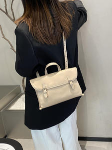 Bolso Bandolera Vintage 2025, de Alta Calidad, en Cuero Vacuno de Primera Capa, para Viajes Diarios, Versátil, de Cuero Genuino, Tamaño Mediano - Product Image 4