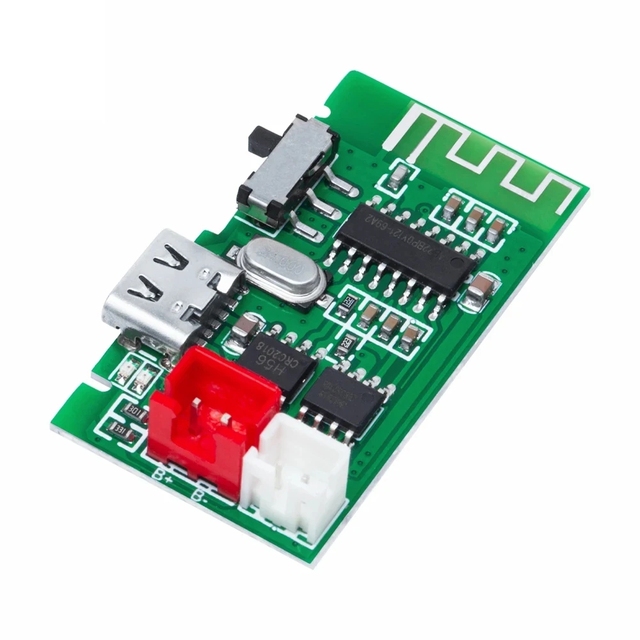 Hot 4 Ohm 3W Mono Bluetooth Power Amplifier Pcba Battery Charging Function 3.7V Lithium Battery Bluetooth Module