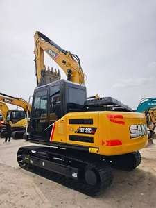 Excavadora SANY 135 SY135 135C de 13 Toneladas, Modelo 2022, 90% Nueva, Excavadora Pequeña Sany 135C - Product Image 2