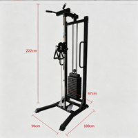 Machine à poulies murale avec pile de poids pour exercices de pectoraux (pec deck) pour usage commercial en salle de sport et entraînement à domicile, vente en gros usine
