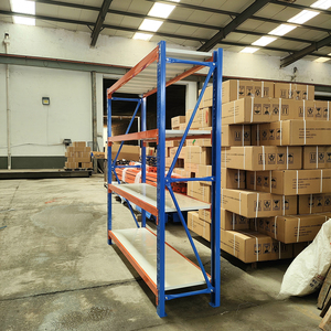 Steel Multi-Level Adjustable Shelf Storage Racks with Corrosion Protection Powder Coated Finish for Warehouse <strong>Shelving</strong> - Product Image 6