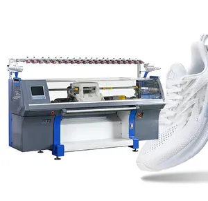 Ayakkabı Vamp üst guosheng kazak örme makinesi, örgü makinesi 3D spor koşu ayakkabı üst, jiangsu üreticisi