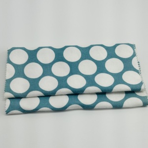 100 cotton hữu cơ Polka Dot in <span class=keywords><strong>flannel</strong></span> Twill vải Cô Gái chàng trai ăn mặc áo sơ mi - Product Image 3