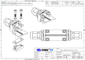 <span class=keywords><strong>26</strong></span>,5 ГГц, соединитель для запуска, соединитель для микроволнового сигнала, гнездовой переходник 2,4 м, переходник с перегородкой постоянного тока на <span class=keywords><strong>26</strong></span>,5 ГГц <1,4 - Product Image 4