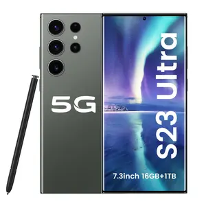 快速科技小型智能4g 5 g S23超手机7.3英寸