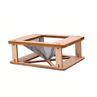 Kit de puzzle en bois à assembler soi-même, projecteur holographique 3D STEM, jouet éducatif scolaire, jouets scientifiques de physique pour enfants