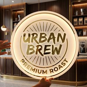 Letrero de Acrílico Dorado con Retroiluminación 3D de Lujo, Personalizado para Boutique, Salón de Belleza, <span class=keywords><strong>Spa</strong></span>, Recepción de Peluquería - Product Image 2