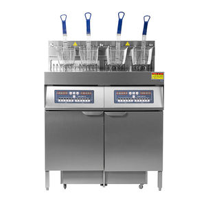 <span class=keywords><strong>Friteuse</strong></span> électrique commerciale à <span class=keywords><strong>double</strong></span> <span class=keywords><strong>cuve</strong></span> en acier inoxydable de 36 kW pour restaurants de restauration rapide et hôtels, avec 4 paniers, grande capacité, huile automatique, haute performance - Product Image 3