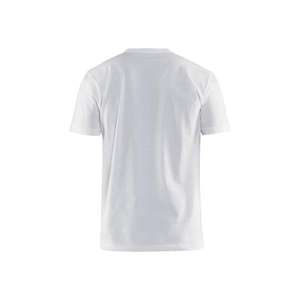 BLAKLADER - 337910421098XXXL T-<b>shirt</b> <b>White</b>/Dark grey - EAN 7330509731611 <b>WORK</b> T-<b>SHIRTS</b> AND POLO <b>SHIRTS</b> - Product Image 2