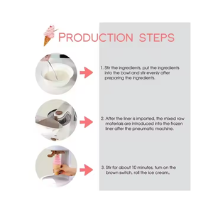 Nueva Máquina para Hacer Helados <span class=keywords><strong>Casera</strong></span>, Mini Máquina de Helados Suaves con Enfriamiento Automático, Máquina de Helados <span class=keywords><strong>Casera</strong></span> Antronic, Exprimidor Centrífugo - Product Image 5