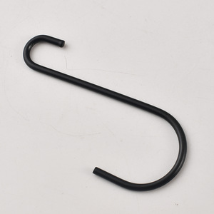 <b>S</b> <b>Hook</b> Black 4 Inch Cold Rolled Steel Rust Resistant For Drawer Use - Product Image 4